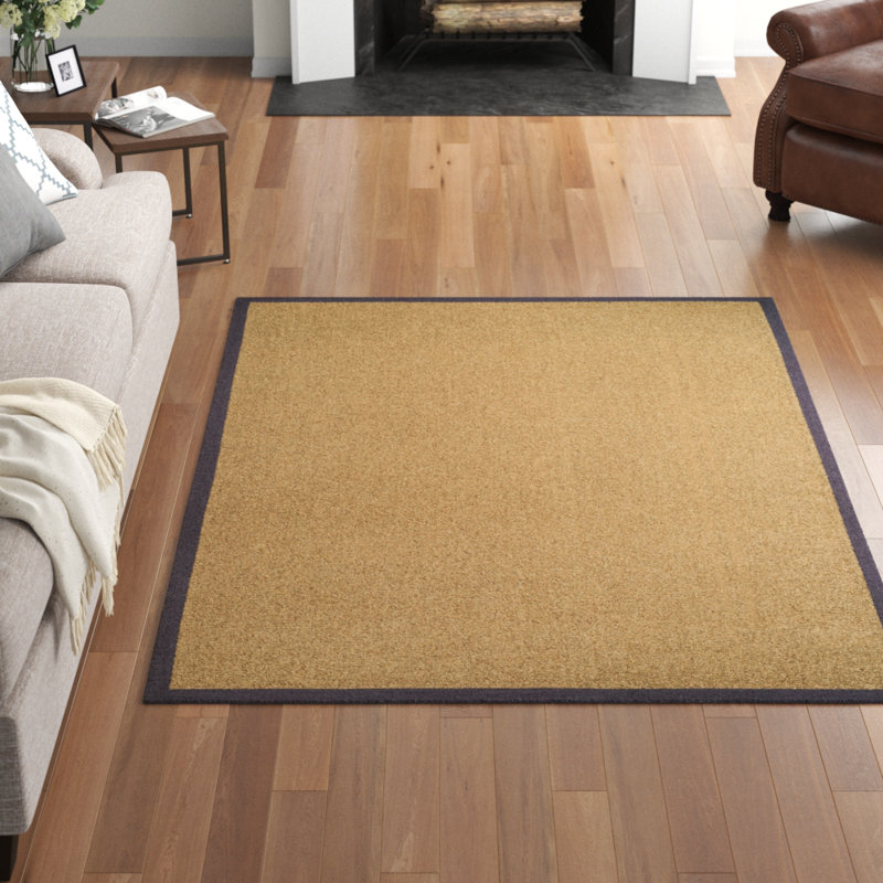 Three Posts Sharpsburg Flatweave Jute/Sisal Tan Area Rug & Reviews